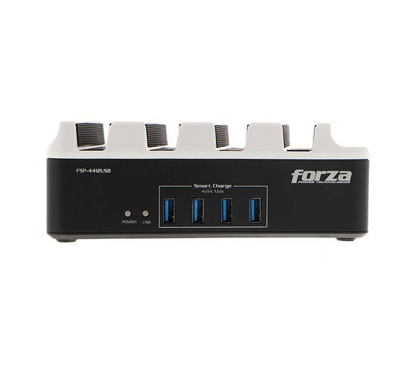 Cortapicos Forza FSP4412USB Surge Protector 110/220v 4 universal  usb 