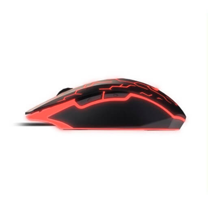 MOUSE GAMER RIOTORO URUZ Z5 LIGHTNING 4000DPI 6 BOTONES PROGRAMABLES 8 COLORES