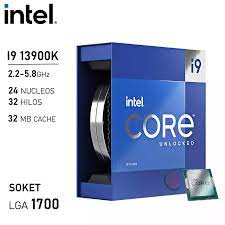 Procesador Intel Core I9-13900k 13gen 3.0-5.8ghz 16 nucleos 24 hilos 30mb Ddr4-3200 Uhd770 Lga1700