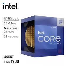 Procesador Intel Core I9-12900k 12gen 2.40-5.20ghz 16nucleos 24hilos 30mb Ddr5-4800 Novent Lga1700