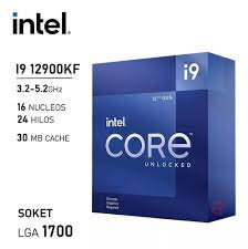 Procesador Intel Core I9-12900kf 12gen 2.40-5.20ghz 16nucleo 24hilo 30mb Ddr5-4800 Novideo Novent Lga1700