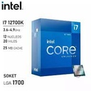 Procesador Intel Core I7-12700k 12gen 2.70-5.00ghz 12nucleos 20hilos 25mb Ddr5-4800 Novent Lga1700