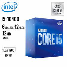 Proc. Intel Core i5-10400 2.90GHz LGA1200 10MA GENERACIÓN