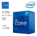 Procesador Intel Core I7-11700 11va 2.5Ghz / 4,9Ghz 8 nucleos - 16hilos 16mb - l3 64gb Lga1200 TDP 65W Intel® UHD Graphics 750 11va Generacion