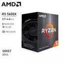 Procesador Amd Ryzen 5 5600x 3.7ghz 6core 12hilos 32mb Am4 Cache 65w 7nm Box Sin Video