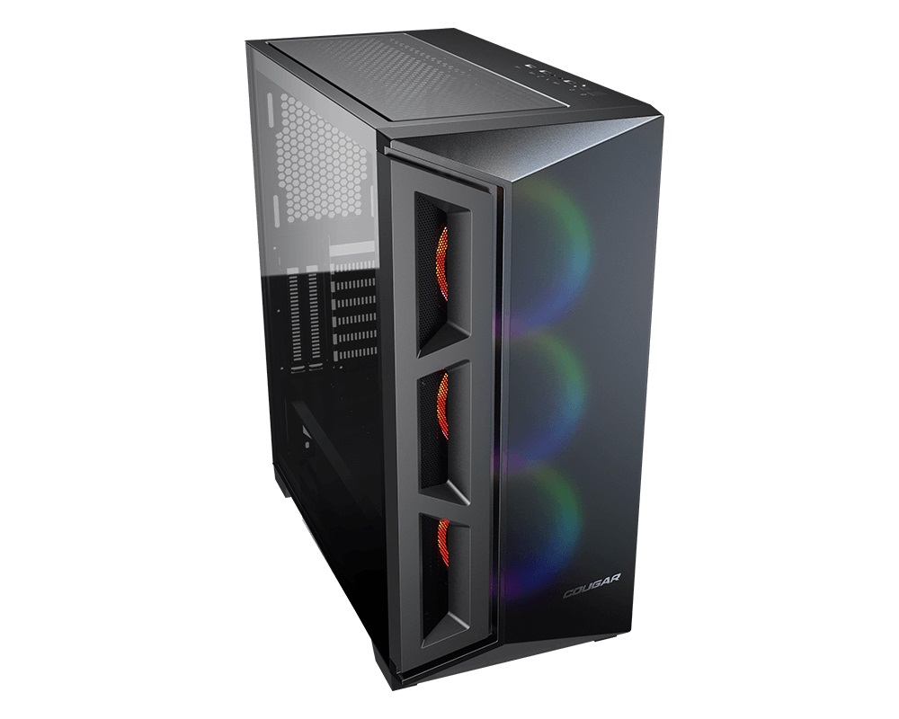 Case Cougar Gamer DarkBlader X5 vidrio templado RGB Mid-Tower no incluye fuente de poder