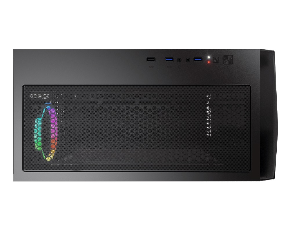 Case Cougar Gamer DarkBlader X7 vidrio templado RGB Full-Tower no incluye fuente de poder black