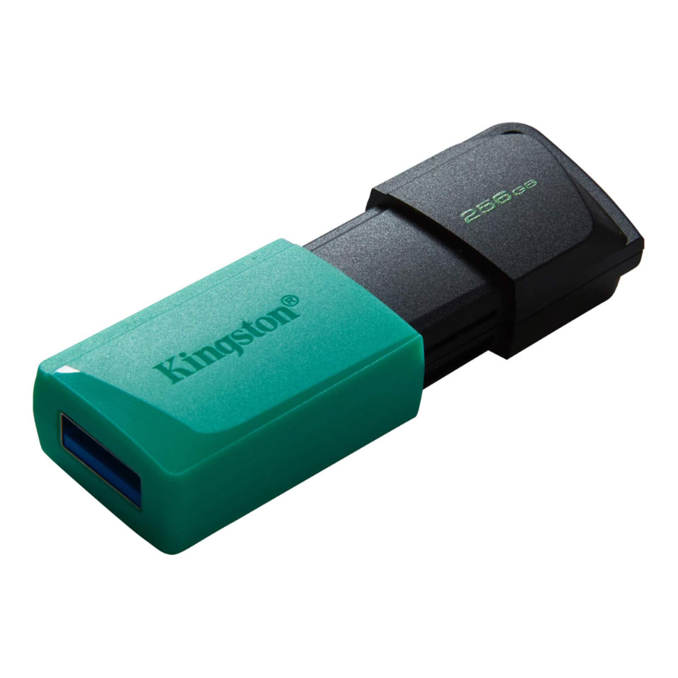Flash Kingston 256GB USB 3.2 GEN 1 Exodia M DataTraveler Negro y Verde DTXM/256GB