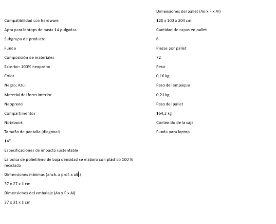 Estuche De Neopreno HP Para Laptop 14 pulg negro/azul Reversible Tipo sobre 2F1X4AA