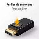 Adaptador Display port a HDMI 4k