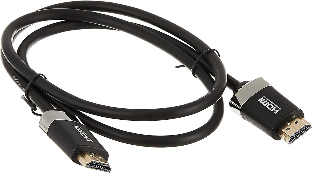 Cable HDMI Belkin High Speed HDMI 4K 2MT Blk