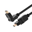 Cable HDMI Xtech 10ft XTC-610 flat xtc610 4K 3m Conector Giratorio