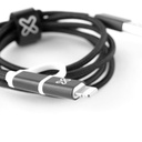 Cable USB KlipXtreme 2 EN 1 con Conector Lightning y Micro USB a USB Tipo A  KAC-210BK