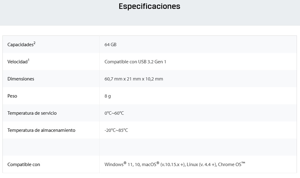 Flash Kingston 64gb Datatraveler Exodia Onyx USB3.2 Black CH411KNG51