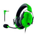 HEADSET RAZER BLACKSHARK V2 X GREEN EDITION 3,5MM MULTIPLATAFORMA PC MAC PS5 XBOX SWITCH CELULAR PN: RZ04-03240600-R3U1