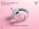 HEADSET RAZER BLACKSHARK V2 X Quartz Edition Rosa/Gris 3,5MM MULTIPLATAFORMA PC MAC PS5 XBOX SWITCH CELULAR PN: RZ04-03240800-R3U1