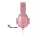 HEADSET RAZER BLACKSHARK V2 X Quartz Edition Rosa/Gris 3,5MM MULTIPLATAFORMA PC MAC PS5 XBOX SWITCH CELULAR PN: RZ04-03240800-R3U1