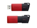Flash Kingston 128GB USB 3.2 DataTraveler Exodia M Black Red CH411KNG38