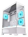 CASE GAMEMAX VISTA WHITE ARGB 6 FANS RGB CON CONTROLADOR