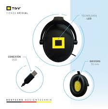 Audifono Gaming Thonet & Vander VX700 USB Sonido 7,1 Efecto Surround LED PS4 PS5 y Pc/Mac HK 096-03571