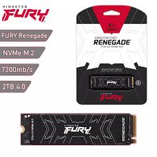 SSD Kingston Fury Renegade M.2 de 2TB NVME PCIe 4.0 7300/6000 MB/s en lectura/escritura SFYRS/2000G