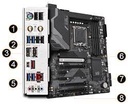 Mbo GIGABYTE Z790 UD AC 13va-14va LGA-1700 4DDR5 WIFI BT HDMI DP 3M.2 USB-C PCIe5.0 ATX