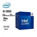 Procesador Intel Core I9-14900 14gen 5.6GHZ 24Nucleos 32Hilos 36MB DDR5-5600 UHD-770 LGA1700 BX8071514900