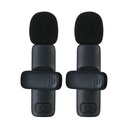 Microfono para Celular - Microfono doble wireless 2,40Ghz con entrada tipo C Q8