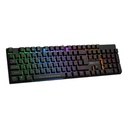 Teclado Armaggeddon Gamer MKA-1C NEX Mecanico Multicolor Black Linear Switch Red