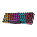 Teclado Armaggeddon Gamer MKA-1C NEX Mecanico Multicolor Black Linear Switch Red