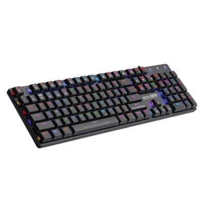 Teclado Armaggeddon Gamer MKA-1C NEX Mecanico Multicolor Black Linear Switch Red