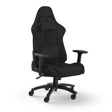 Silla Gamer Corsair TC100 RELAXED TELA BLACK/BLACK CF-9010051-WW
