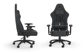 Silla Gamer Corsair TC100 RELAXED TELA BLACK/BLACK CF-9010051-WW