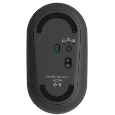 Mouse Logitech wireles M350S Pebble Mouse 2 Grafito Wireless RF - BT 4000DPI 910-007049
