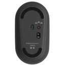 Mouse Logitech wireles M350S Pebble Mouse 2 Grafito Wireless RF - BT 4000DPI 910-007049