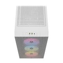 Case Corsair 3000D RGB AIRFLOW Tempered Glas Mid-Tower Case N-PS 3VEN Blanco ATX CC-9011256-WW