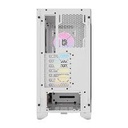 Case Corsair 3000D RGB AIRFLOW Tempered Glas Mid-Tower Case N-PS 3VEN Blanco ATX CC-9011256-WW