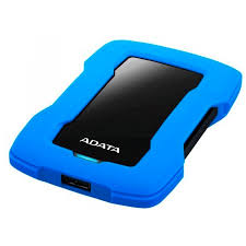 Disco Duro Externo Adata 1tb HD330 USB3,2 Blue Antishock  AHD330-1TU31-CBL