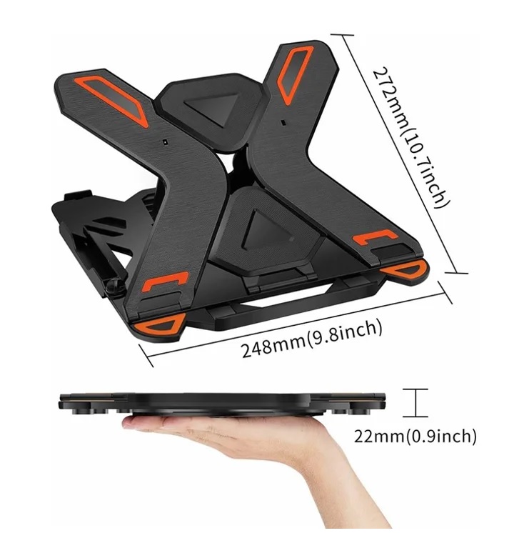 SOPORTE GAZAL ICE COOREL E5 PARA LAPTOP/7 NIVELES/SOPORTE DE CELULAR