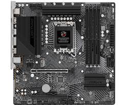 Mbo Asrock Z790M PG Lightning/D4 LGA1700 ddr4 4 slots HDMI 10/100/1000 Lan mATX 90'MXBJW0'A0UAYZ