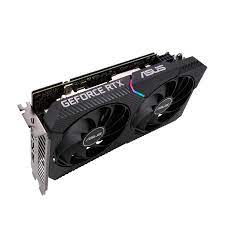 TARJETA DE VIDEO ASUS DUAL RTX-3050-6G 6GB GDDR6 96bit HDMI DP DVI 2VENT. PCI exp. 4.0  DUAL-RTX3050-O6G