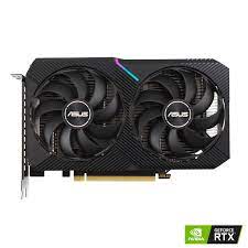 TARJETA DE VIDEO ASUS DUAL RTX-3050-6G 6GB GDDR6 96bit HDMI DP DVI 2VENT. PCI exp. 4.0  DUAL-RTX3050-O6G
