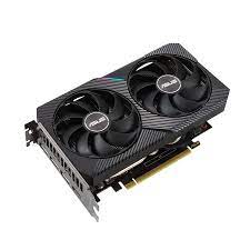 TARJETA DE VIDEO ASUS DUAL RTX-3050-6G 6GB GDDR6 96bit HDMI DP DVI 2VENT. PCI exp. 4.0  DUAL-RTX3050-O6G