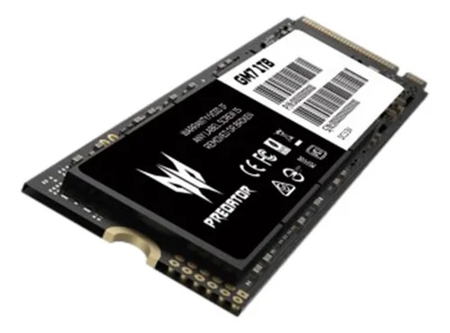 Disco sólido Acer predator GM7 512GB PCIE GEN4 M.2 2280 7200MBS