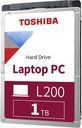 Disco Duro Interno Laptop 1TB Toshiba PCL200 sata 5400rpm HDWL110