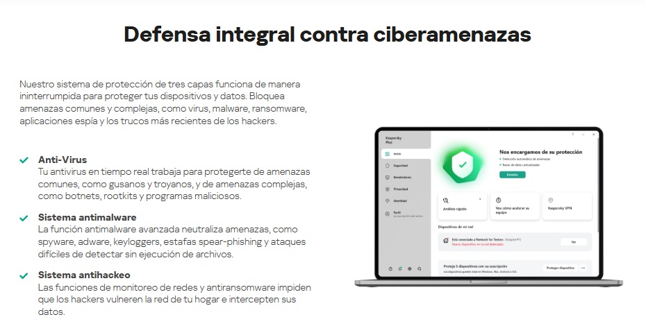 Licencia Kaspersky Plus por 1 año para 1 dispositivo