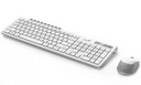 Teclado + mouse Genius Slimstar 8230 Blanco Bluetooth  - Wireless USB