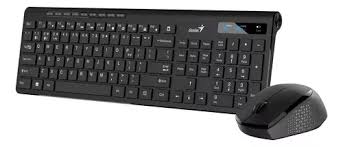 Teclado + mouse Genius Slimstar 8230 Negro Bluetooth  - Wireless USB