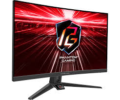 Monitor LED Asrock Gamer PG27F15RS1A 27 inch curvo FHD (1920 x 1080) 240Hz 1ms HDMI Display Port