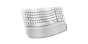 Teclado Logitech Ergonomico WAVE KEYS con reposamanos wireless USB White 920-012279